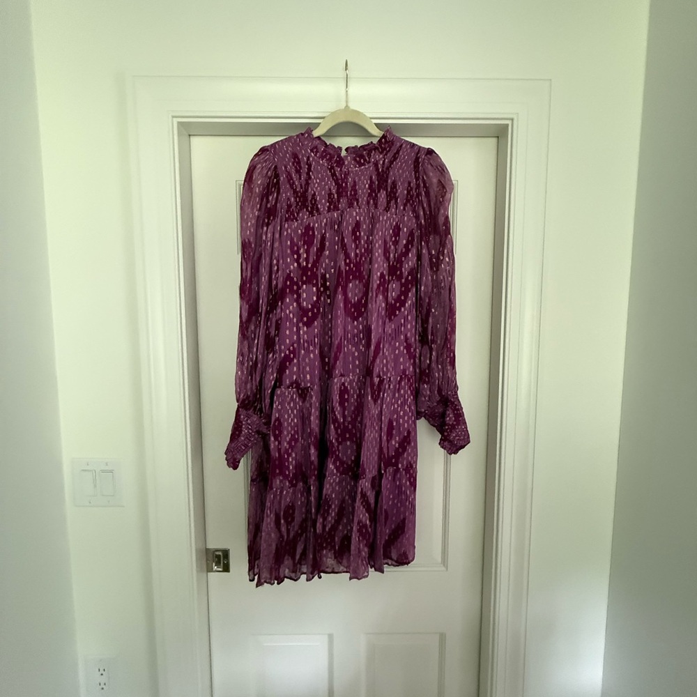 Oliphant Purple Patterned Dress